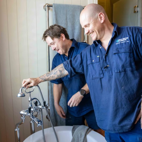 Complete hot water system repairs